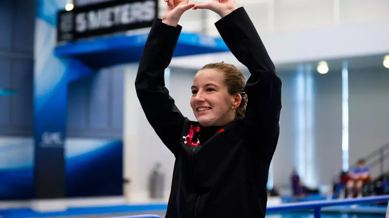 Swimming and Diving during the 2026 Big12 Swimming and Diving Championship in Greensboro, N.C. Thursday February 26th, 2026 (Photo by Kara Durrette/Big 12 Conference)