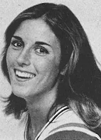kim hudson 1980 volleyball headshot