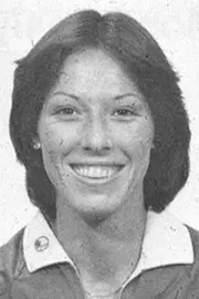 loretta dunn 1981 volleyball headshot