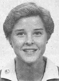michele humbach 1981 volleyball headshot