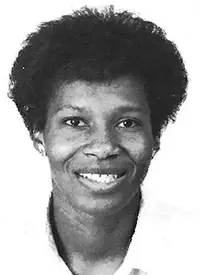 kimone clark 1986-87 women's basketball headshot