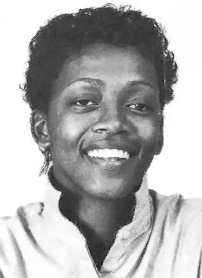 sharlyn barree 1986-87 women's basketball headshot