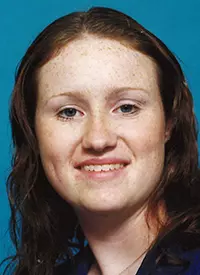 charlotte banks 2000-01 women's basketball headshot
