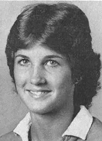debbie dodd 1982 volleyball headshot