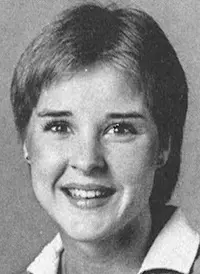 michele humbach 1982 volleyball headshot
