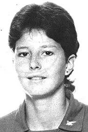 judith mcgill 1986 volleyball headshot