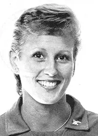 shari parks 1986 volleyball headshot