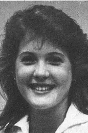 denise lambert 1985 women's volleyball headshot