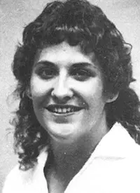 diane seymour 1985 women's volleyball headshot