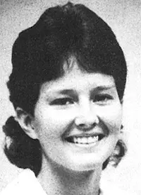 judith mcgill 1985 women's volleyball headshot