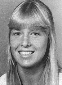 katie weismiller 1983 volleyball headshot alternate
