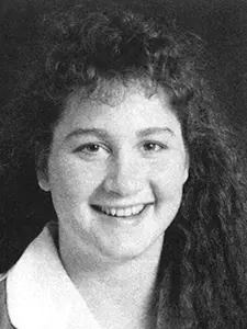 colleen farrell 1990 volleyball headshot