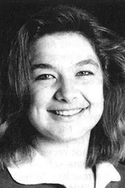 jenna hawkins 1990 volleyball headshot