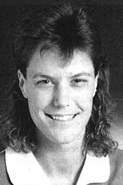 courtney kahl 1990 volleyball headshot