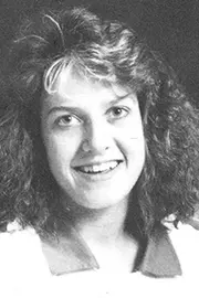 vicki garver 1989 volleyball headshot