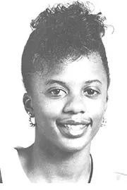 edrina pogue 1989 volleyball headshot