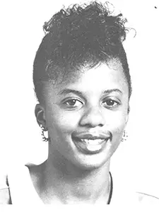 edrina pogue 1989 volleyball headshot
