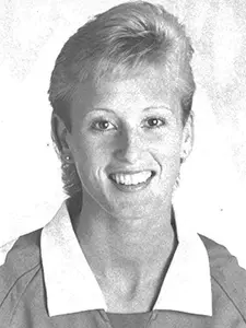 shari parks 1987 volleyball headshot