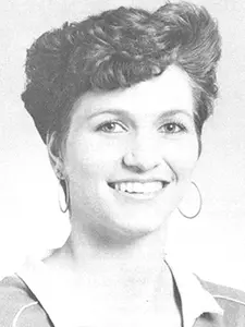 chris rudiger 1987 volleyball headshot