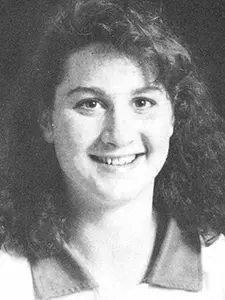colleen farrell 1989 volleyball headshot