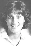 coach dawn davenport 1989 volleyball headshot