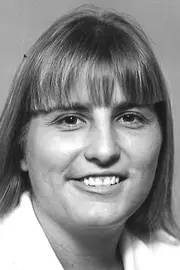 misty johnson 1996 volleyball headshot