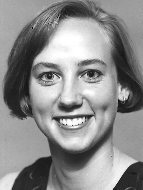beckie henderson 1996 volleyball headshot