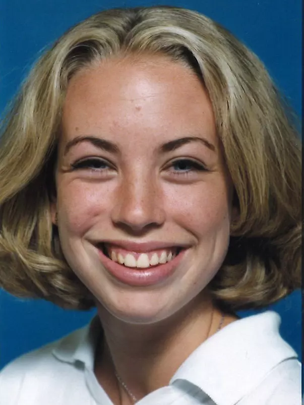 christie clarkson 2000 volleyball headshot