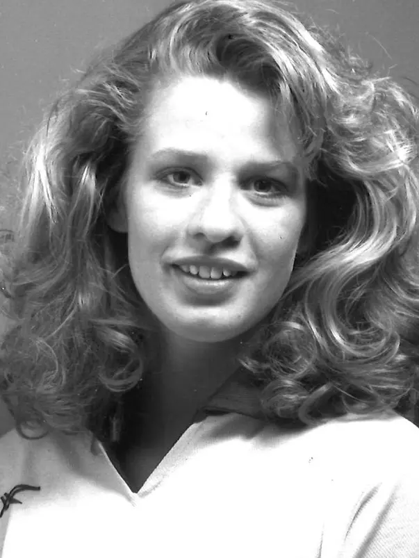 tina herring 1991 volleyball headshot
