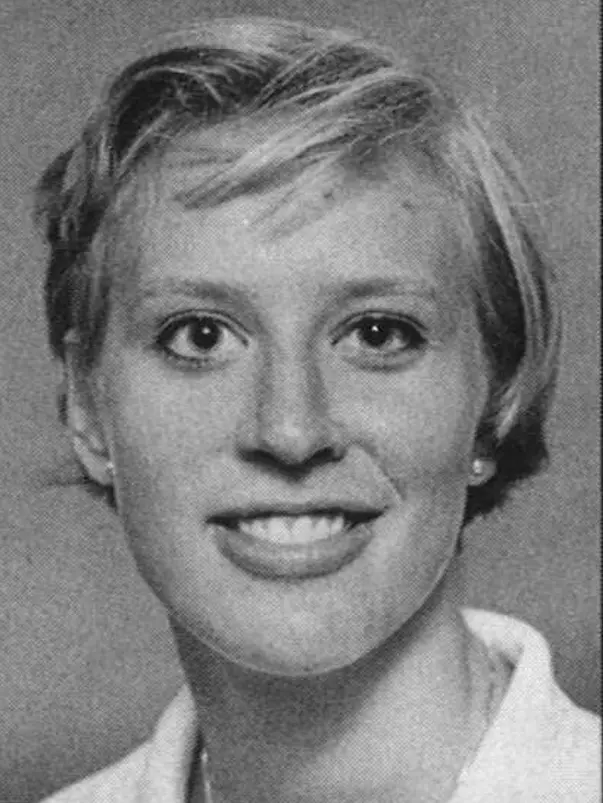 camilla petersen 1993 volleyball headshot