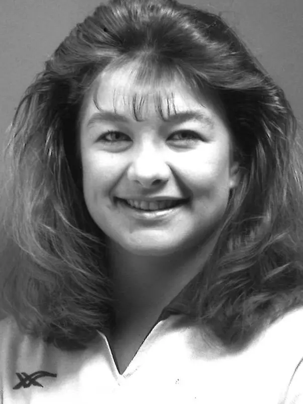 jenna hawkins 1991 volleyball headshot