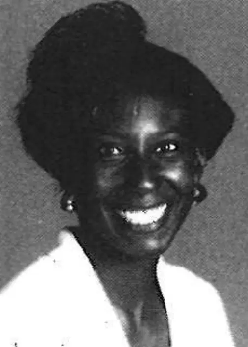 yvette wingate 1994 volleyball headshot
