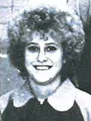 trish kubik 1975 volleyball headshot