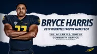 Bryce Harris Named to Wuerffel Trophy Watch List
