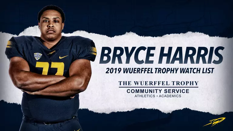 Bryce Harris Named to Wuerffel Trophy Watch List