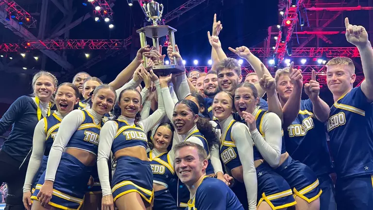 Toledo Cheerleading Earns Best Finish in Team History at UCA College Nationals