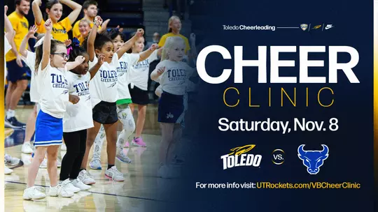 Toledo Cheer Clinic on Nov. 8, 2025