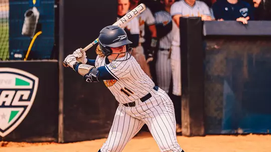 Audrey Miller hitting