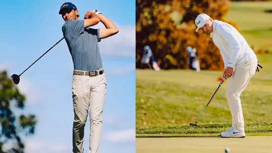 Bence Kotel swinging & Bence Bertenyi putting