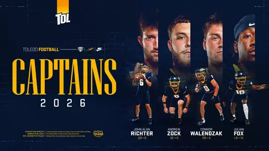 2026 Toledo football captains