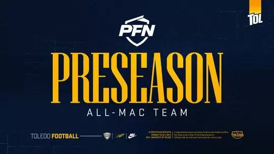 PFN Preseason All-MAC graphic