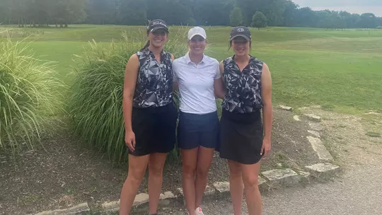 Ali Green with sisters Ellie and Clare Yeazell