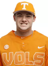 KNOXVILLE, TN - JANUARY 19, 2018 - Infielder Pete Derkay #10 of the Tennessee Volunteers headshot during 2017-18 photo day in Knoxville, TN. Photo By Kyle Zedaker/Tennessee Athletics
