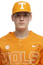 KNOXVILLE, TN - JANUARY 19, 2018 - Infielder Wyatt Stapp #12 of the Tennessee Volunteers headshot during 2017-18 photo day in Knoxville, TN. Photo By Kyle Zedaker/Tennessee Athletics