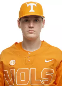 KNOXVILLE, TN - JANUARY 19, 2018 - Infielder Wyatt Stapp #12 of the Tennessee Volunteers headshot during 2017-18 photo day in Knoxville, TN. Photo By Kyle Zedaker/Tennessee Athletics