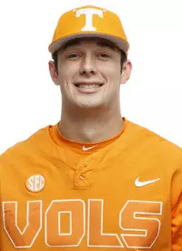 KNOXVILLE, TN - JANUARY 19, 2018 - Pitcher Connor Darling #17 of the Tennessee Volunteers headshot during 2017-18 photo day in Knoxville, TN. Photo By Kyle Zedaker/Tennessee Athletics