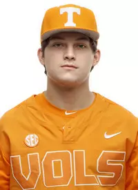 KNOXVILLE, TN - JANUARY 19, 2018 - Outfielder Gunnar Ricketts #19 of the Tennessee Volunteers headshot during 2017-18 photo day in Knoxville, TN. Photo By Kyle Zedaker/Tennessee Athletics