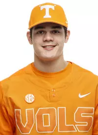 KNOXVILLE, TN - JANUARY 19, 2018 - Outfielder Evan Gilliam #21 of the Tennessee Volunteers headshot during 2017-18 photo day in Knoxville, TN. Photo By Kyle Zedaker/Tennessee Athletics