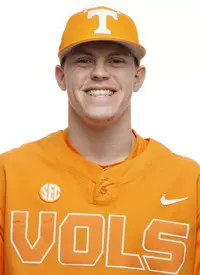 KNOXVILLE, TN - JANUARY 19, 2018 - Pitcher Zach Linginfelter #25 of the Tennessee Volunteers headshot during 2017-18 photo day in Knoxville, TN. Photo By Kyle Zedaker/Tennessee Athletics