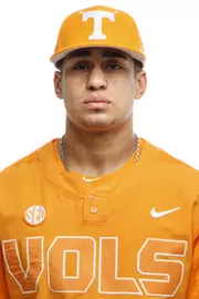 KNOXVILLE, TN - JANUARY 19, 2018 - Catcher Benito Santiago #31 of the Tennessee Volunteers headshot during 2017-18 photo day in Knoxville, TN. Photo By Kyle Zedaker/Tennessee Athletics